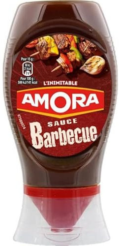 Amora L'Inimitable - Salsa barbacoa 285 g (paquete de 5)