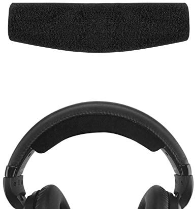 Geekria Fascia in velluto compatibile con Sennheiser HD 598/598SE/598CS/595/569/559/558/555/518/515 Game ONE PC360 PC373D, fascia di ricambio per cuffie, colore nero