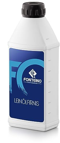 Vernis à l’huile de lin cuite pour bois meubles de jardin terrasse clôture - 1L