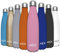 AEX Stainless Steel Water Bottle | Double Walled Vacuum Flask Water Bottle | Reusable Water Bottle | 1000ml Matt Pink
