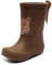 Bisgaard Unisex Kinder Basic Rubber Rain Boot, Brown Jaguar, 36 EU