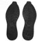 Pssopp Reparación Completa de Suela, Parte Inferior del Zapato Reparación Completa de Suela Elasticidad Cortable Resistencia Completa Al Deslizamiento Suela Completa Reemplazo de Goma (Negro)