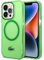 Lacoste LCHMP14LULON Hülle für iPhone 14 Pro 6.1 Grün hardcase Transparent