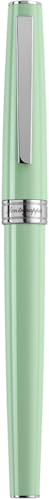 Montegrappa Tintenroller Armonia aus Edelstahl in der Farbe Neo Mint, ISA1RRAG