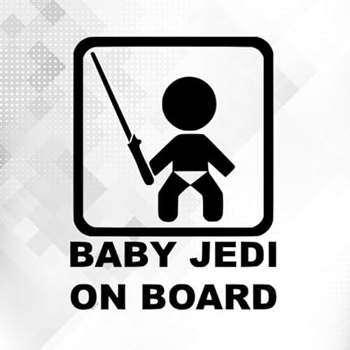 BABY ON BOARD - JEDI 3277 // Sticker Aufkleber vers. Größe Farbe
