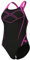 ARENA Feel Graphic Swim PRO Back Costume Intero Donna, Costume da Bagno ad Asciugatura Rapida, Costume da Bagno Sportivo in Tessuto Maxfit Eco Resistente al Cloro e al Sale con Protezione UV UPF 50+
