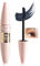 Mascara Grau-Schwarz für Volumen und Länge, Fiber Wimperntusche Wasserfest, Langanhaltend Klumpenfrei, Wischfest, Extra Lange Wimpern, Voluminös und Definition Mascara Makeup, Geschenke für Frauen-01