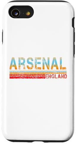 Love Heart Arsenal Tee Grunge Vintage Style Black Arsenal Case for iPhone SE (2020) / 7 / 8