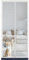 TINBOSE Thickened Cat Screen Door Fits Any Door, Heavy Duty Pet Screen Door, Suitable For Living Room, Bedroom, Kitchen, Patio, Corridor, Double Zip(150x220cm)