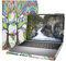 Alapmk Diseñado La Funda para ASUS Chromebook CR12 Flip CR1204F/Chromebook CR12 CR1204C/Chromebook CZ12 Flip CZ1204F,Case for Acer TravelMate B3 Spin 12 TMB312R-31/Chromebook Spin 512,Love Tree