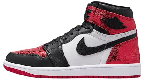 Retro High OG Air Jordan 1 in Varsity Red/Black-White, Varsity Red | Black | White, 2.5 UK
