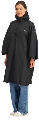 NOMAD® Premium Regenponcho Erwachsene | Wasserdicht 15.000 mm | Poncho für Damen & Herren | Einheitsgröße | Wander-/Fahrradponcho | Inklusive Aufbewahrungstasche