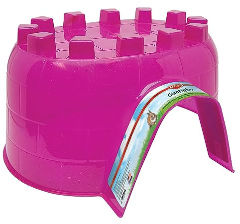 Kaytee Giant Pet Igloo, Hideout, House, Nest, for Rabbits, Ferrets, Guinea Pigs (Colour May Vary)