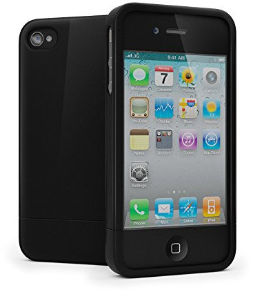 Cygnett Allure High-Gloss Dockable Case for iPhone 4 - Black