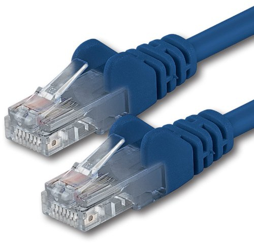 1aTTack.de 7684028 1x 20m Blue Cavo di rete Cat6 Cat 6 Ethernet LAN 1000 Mbit/s RJ45