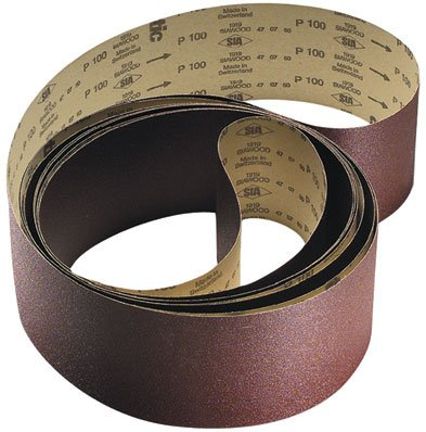 Sia - Schleifpapierband Holz lang 1919 - Breite: 120 mm - Länge: 7.000 mm - Körnung 80 - Cond.10 -