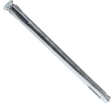 PARCO - Metallrahmendübel Senkkopf, 10x72 mm, Stahl verzinkt, 100 Stück, Befestigung für Metallkonstruktionen wie z.B. - Metallregal, Lagerregal, Kellerregal, Wintergarten, Gewächshaus.