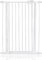 Safetots Extra Tall Pet Gate, 75cm - 82.6cm, White, 104cm Tall, Pressure Fit Gate for Puppy and Dog, Easy Installation