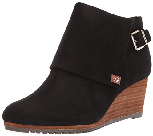 Dr. Scholl's Womens Create Ankle Bootie Black Fabric 8