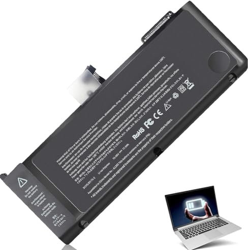 A1382 Ersatz Laptop Ersatz Akku für MacBook Pro A1286 Anfang 2011, Mitte 2012 MacbookPro 8,2 & MacbookPro 9,1 A1286 Laptop Unibody Ersatz Batterie
