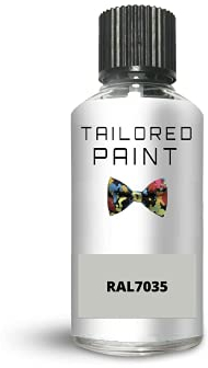 RAL7035 Light Grey Enamel Gloss Touch Up Paint with Brush for Wood Ceramic Metal Plastic PVC Interior