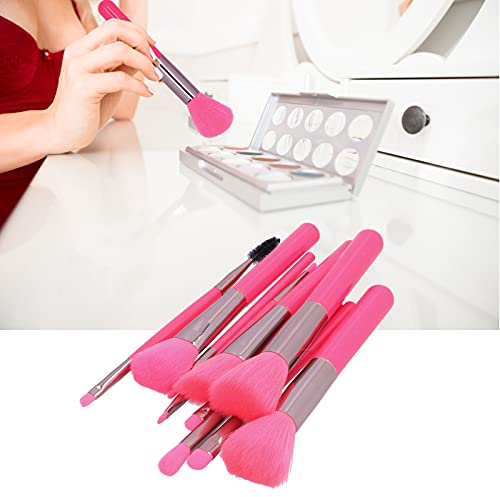 Lidschattenpinsel, Professioneller Kosmetikpinsel Natürliche Färbung 10 Stück Make-Up Pinsel For Make-Up Taschen & Etuis Kosmetikpinsel Für Make-Up