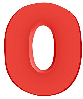 Ovtai Zahlenkuchenform, 25 cm, Silikon, Rot, Rechteckig, Wiederverwendbar, Ofenfest, Antihaft, Numerische Kuchenformen-Set, Kuchenform, Geeignet für Geburtstag, Party, Jubiläum