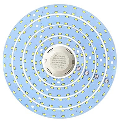 BFYNDE YFcaiheng Led Lights Panel Light SMD 5730 Ceiling Light Led Module Round Led Lamp Board 220V Replacement Led Circle Lamp For Ceiling Fan (Color : 15W Small Circle, Size : Cool White)