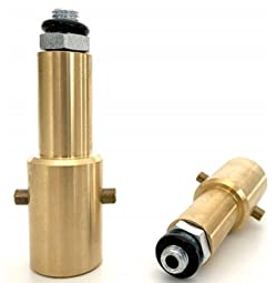 ZaTeChS Bajonett LPG Tankadapter M14 (14mm) | Höhe 103mm | Tank Adapter | Adapter für Autogasfahrzeuge, Autogas mit Stahlschraube