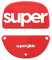 Pulsar Gaming Gears Superglide2 - Piedini per mouse con superficie controllabile e scorrevoli, realizzati con vetro ultra resistente, suola liscia e resistente per Vaxee XE Wireless [ROSSO]