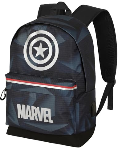 KARACTERMANIA Unisex Marvel Silver Hs Rucksack HS Silver Rucksack Reflect (1er Pack)