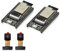 ARCELI 2 Stück ESP Entwicklungsboard(Gelötete Stiftreihen), ESP Onboard WiFi + Bluetooth Modul unterstützt 2640 Stromsparender Dual Core Kompatibel mit Arduino IDE