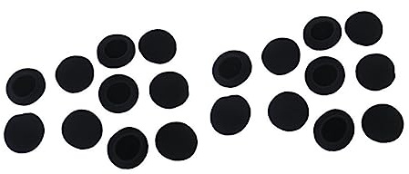 DOITOOL 10paia Auricolari Per Koss Sporta Pro Nero Per Comfort e Prestazione Dei Bassi