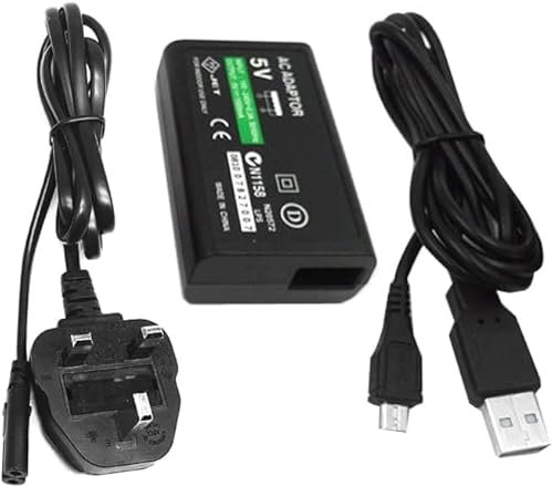 RUITROLIKER Power Supply AC Adapter Compatible for PS Vita 2000