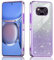 JNERBUYI Funda Bumper para Xiaomi Poco X3 Pro/Poco X3 NFC, Funda para móvil de Antigolpes, Carcasa Ultrafina Galvanizada, Funda Brillante para Niñas. Lavanda
