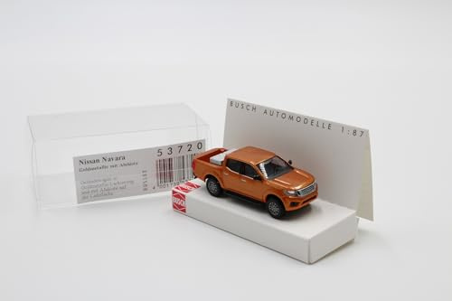 Busch Nissan Navara mit Alukiste gold-metallic Nr. 53720 1:87 /BUN71