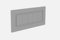 Country Shaker Kitchen Bridging Door (H) 28 x (W) 59.7 x (D) 1.8 cm - Grey