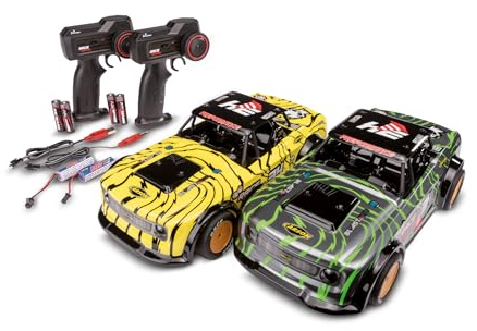 Carson 500404297 1:12 Race Rival Combo 2,4GHz 100% RTR - Ferngesteuertes Auto, RC Kombo Set, Spielzeug, Racer