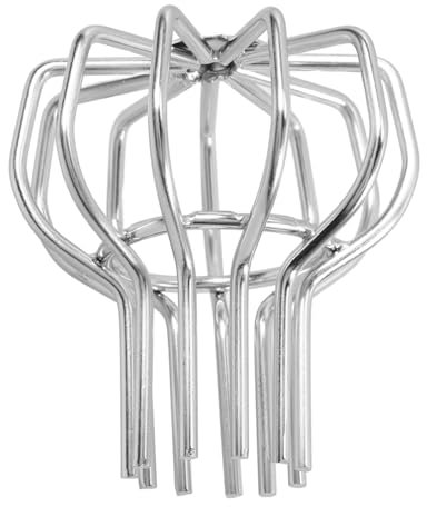 Angoily Verstopfungshemmender Blattfilter Sieb ablassen Drainage Gitter Aufkleber Trichter abflussfilter laubschutz Filtergestell Regenrinne Fallrohr Sieb Dach Sieb Rostfreier Stahl Silver