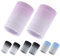 Handgelenk Armbänder,2 Pcs Sport Armbänder 3,94 x 3,15 Zoll Handgelenk Schweißbänder Sport Tennis Armbänder Elastische Sportgelenksbänder für Basketball Tennis Fußball Running Fitness (Pink)