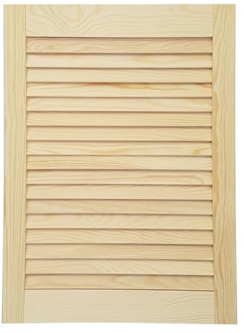Generico Antina A Persiana Aperta in Legno Massello di Pino Netto Europeo Varie Misure - Misura Disponibile: H 720 x L 495 ANP7049P