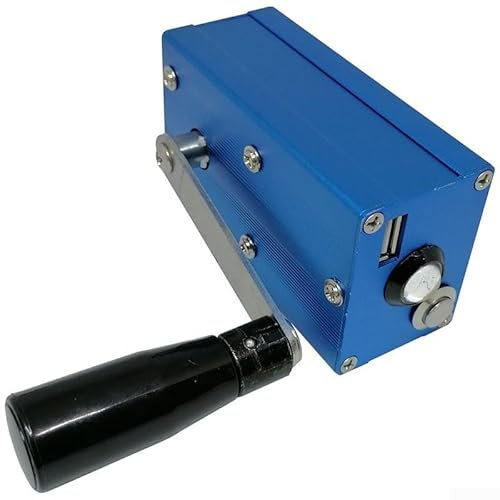 Generador compacto con manivela para carga de teléfono móvil, luz COB para actividades al aire libre y emergencias (HCG-1)
