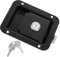 HAMPPLIES Cerradura de Panel Inoxidable para Remolque con Llaves Pestillo Seguro para Camper Rv y Camiones de Usar y Duradero