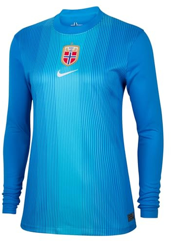 Norwegen 2025/26 Stadium Goalkeeper Nike Dri-FIT Replika-Longsleeve-Fußballtrikot für Damen, HM9800
