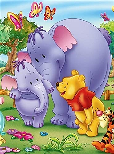 Clementoni 22513.2 - Puzzle Winnie The Pooh 9,12,18 teilig