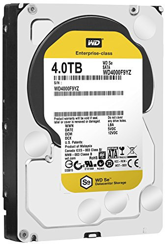 Western Digital Wd4000F9Yz Disco Rigido 4Tb Se 3.5, 7200Rpm, Sata Iii