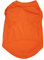 Petitebella Puppy Kleidung Hund Kleid, Hundebekleidung, Uni Orange Baumwolle T-Shirt, Medium, Orange