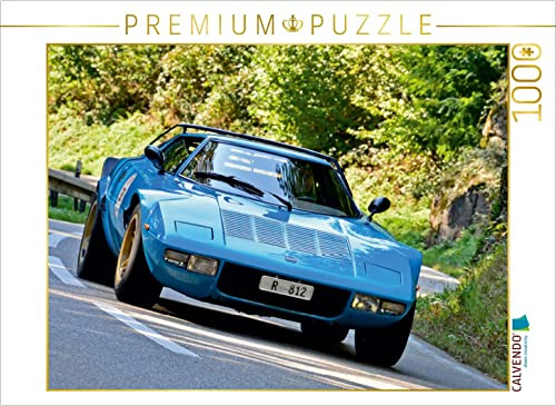 CALVENDO Puzzle Lancia Stratos HF - 1976 | 1000 Teile Lege-Größe 64 x 48 cm Foto-Puzzle für glückliche Stunden