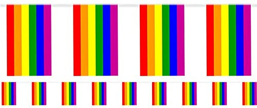 Pride Designed 7m Nylon Party Bunting Flags
