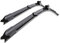 Mossa Escobillas limpiaparabrisas para la luna delantera adecuadas para Audi A3 8P (05.2003-03.2013) - escobillas plana